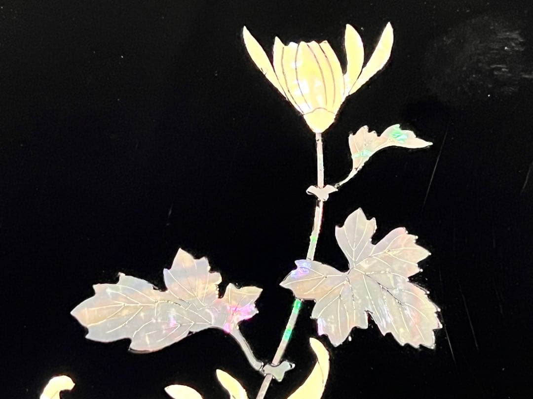 DT649 青貝塗 螺鈿 文箱 共箱 - メルカリ