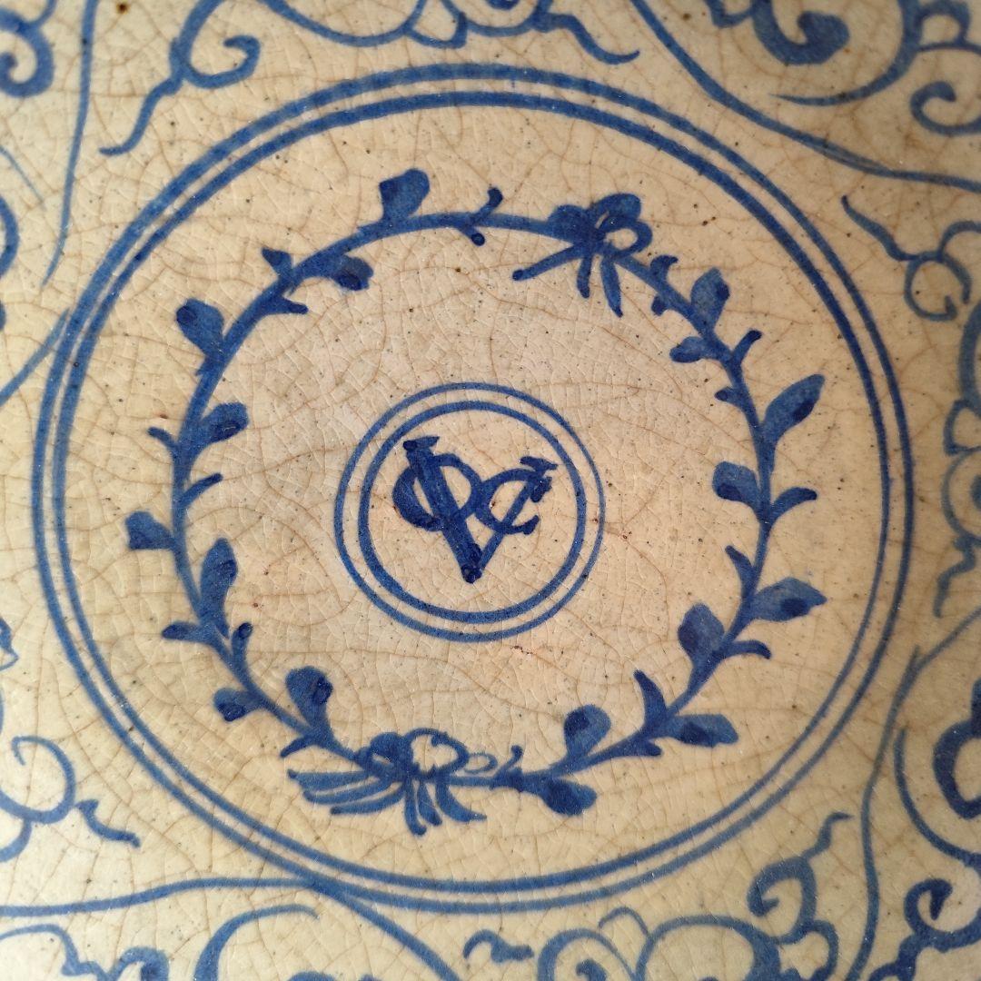 貴重】古伊万里 VOC オランダ東インド会社 染付け皿 - メルカリ