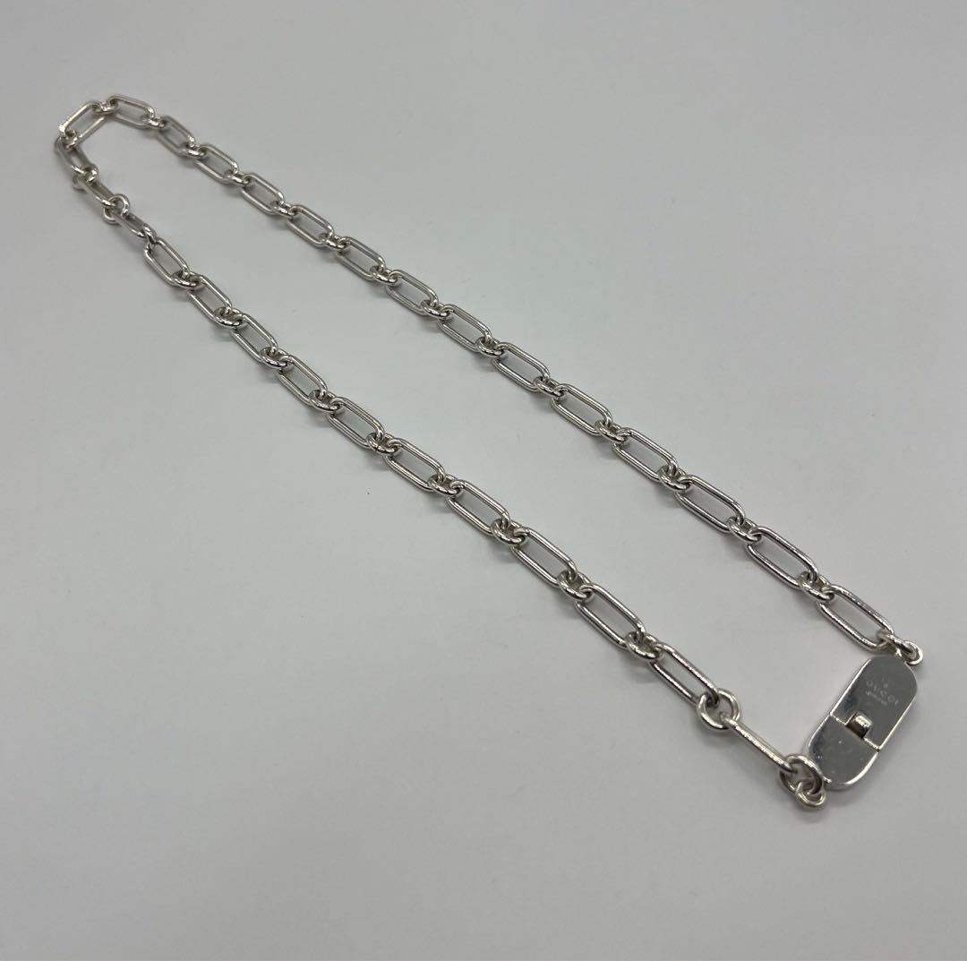 グッチ GUCCI オーバルリンクチェーン ネックレス 54cm トムフォード期