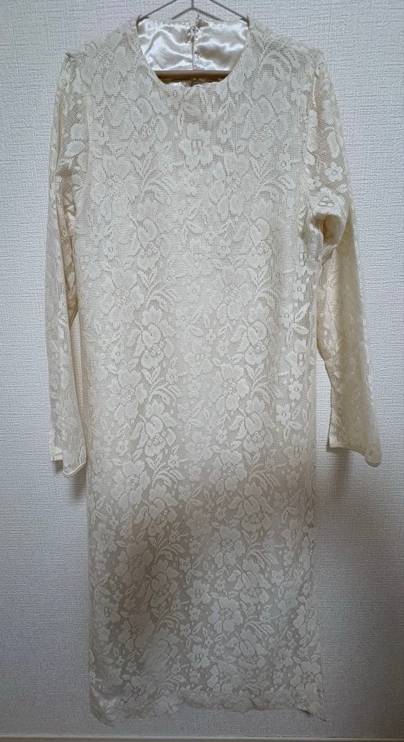 【新品・未使用】《Acka.》all lace one-piece レースワンピ