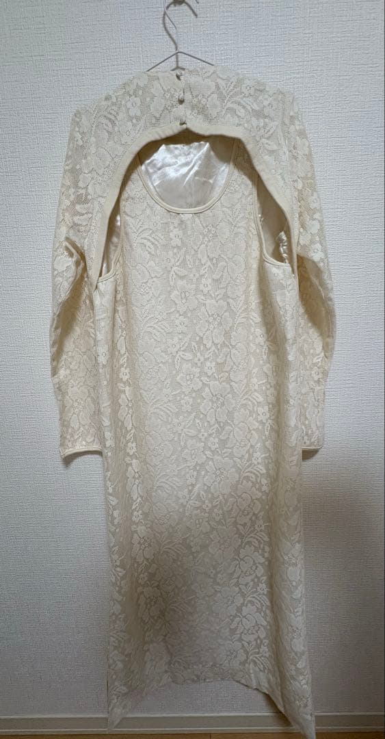【新品・未使用】《Acka.》all lace one-piece レースワンピ
