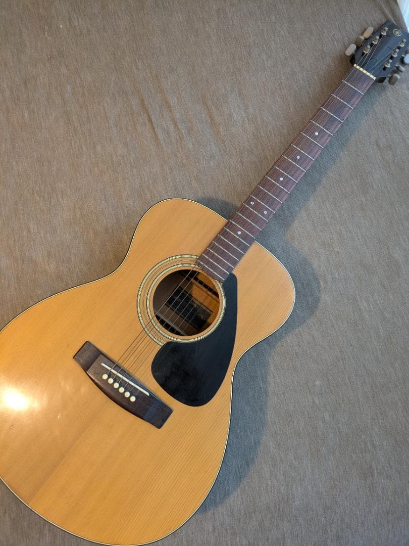 YAMAHA FG-120F アコギ 使用感あり 動作品 YAMAHA FG-120F / 初期ブラックラベル / 1974年製【鹿児島店