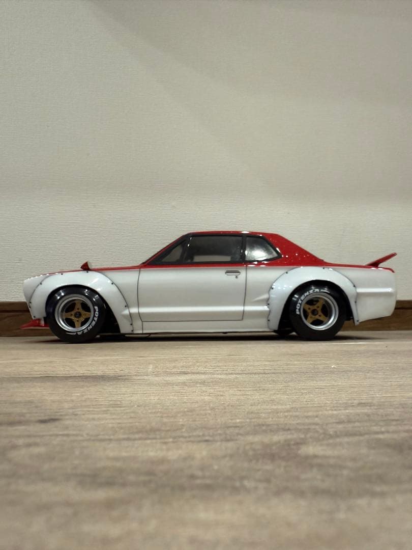 フルセット 良品 京商 ピュア10 gp10 ハコスカ エンジンカー ドリフト