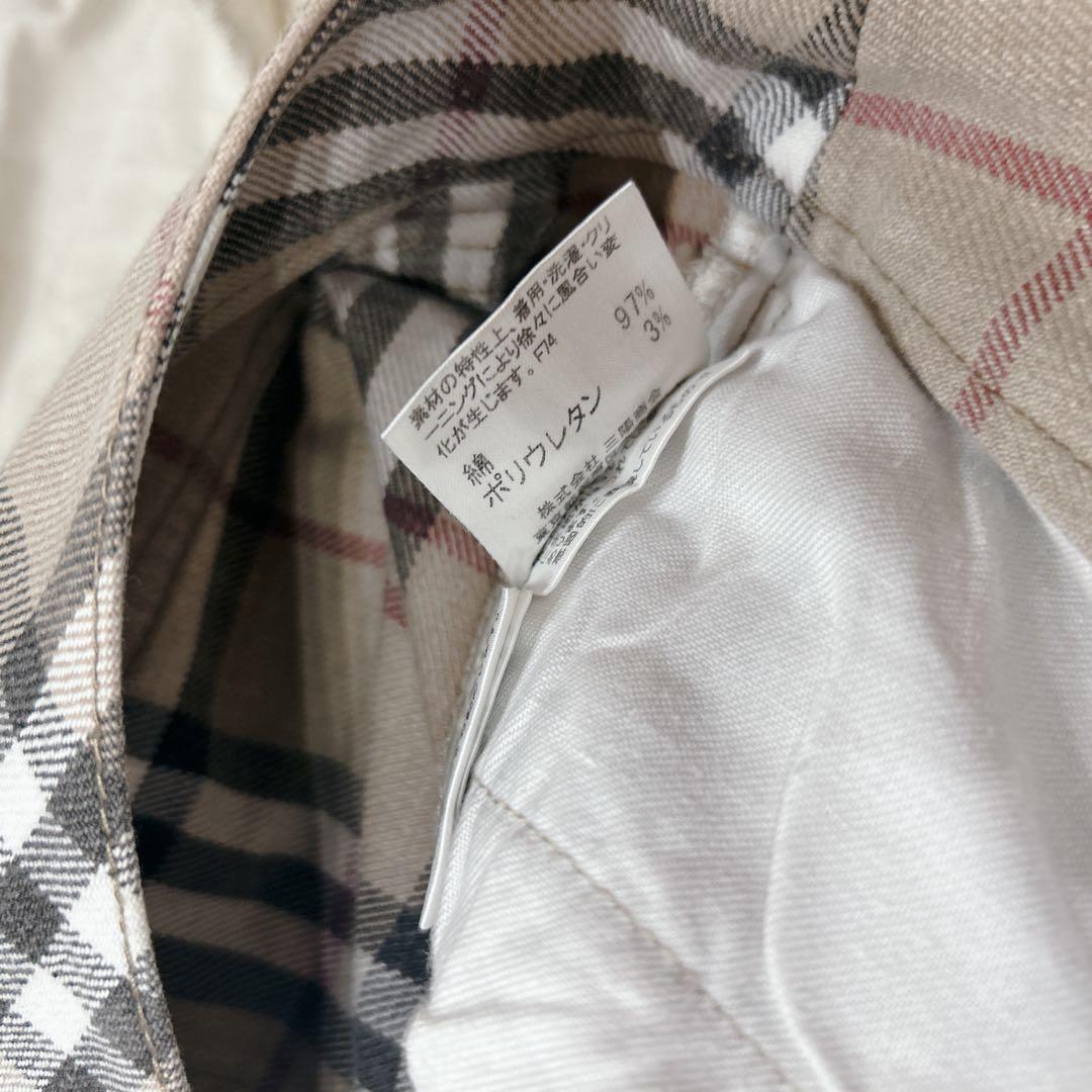 コーデ売り】 バーバリーロンドン シャツ パンツ ノバチェック M パイル