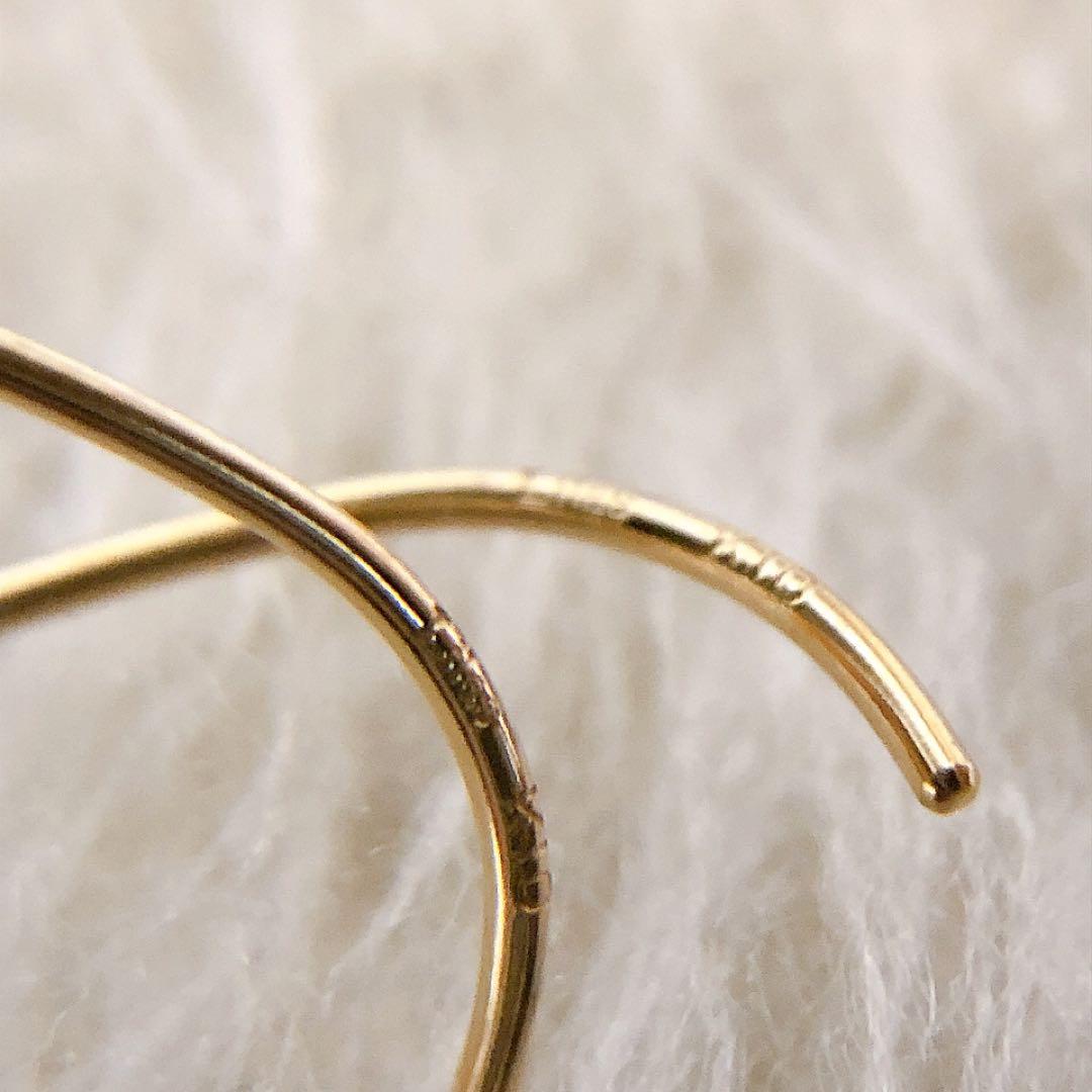 Lilas K10 ラリマー ピアス イエローゴールド - メルカリ