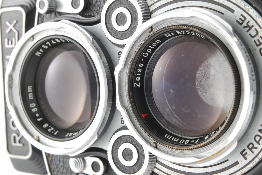 Rolleiflex 2.8 A 二眼レフカメラ レザーケース付き #277