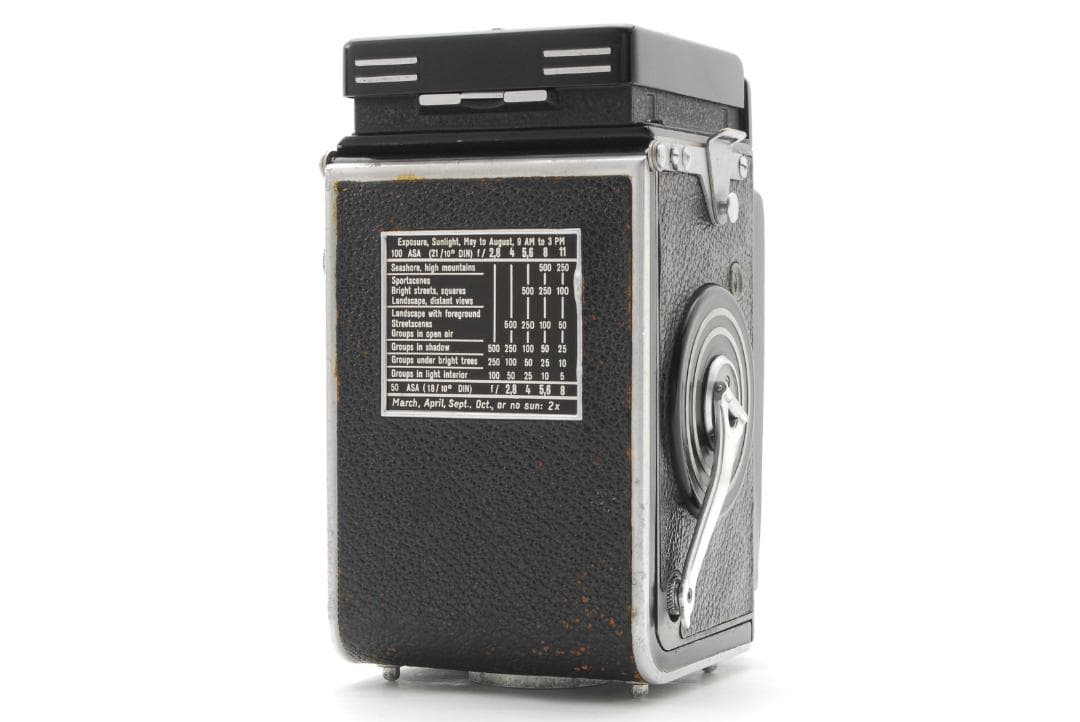 Rolleiflex 2.8 A 二眼レフカメラ レザーケース付き #277