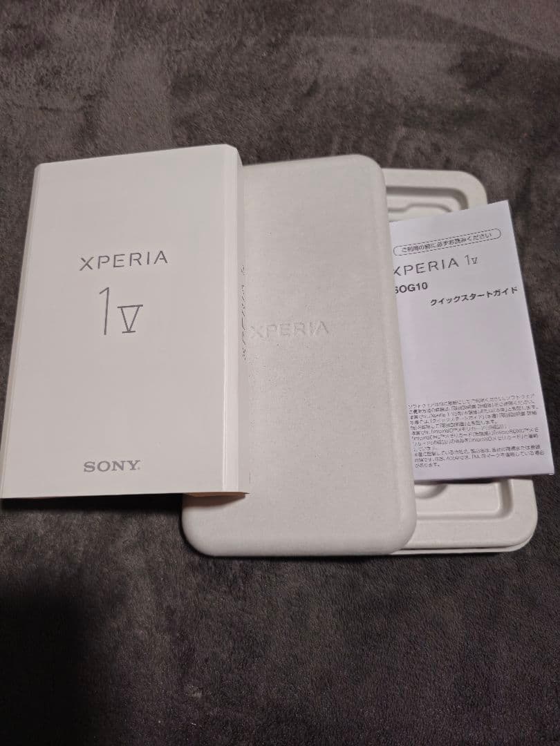 k.y【美品】Xperia 1 V au版 SOG10 SIMフリー