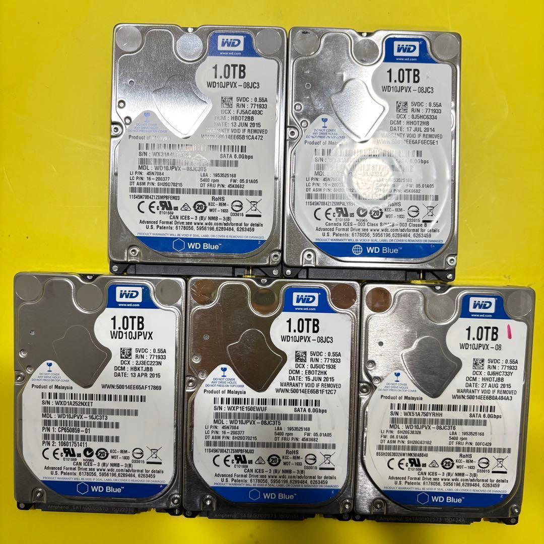1TB】【Western Digital製 統一】☆2.5インチ☆内臓HDD☆ - メルカリ