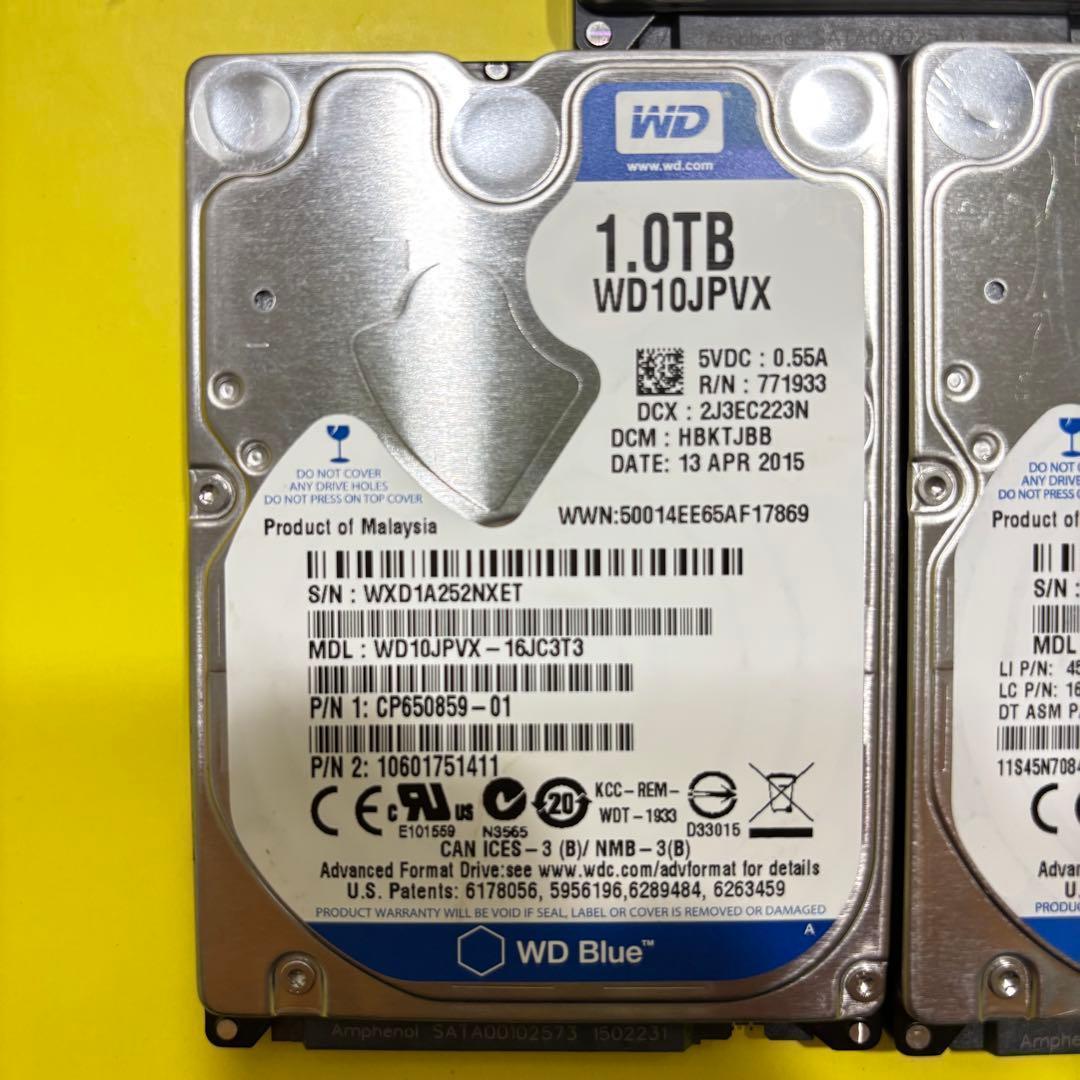 1TB】【Western Digital製 統一】☆2.5インチ☆内臓HDD☆ - メルカリ