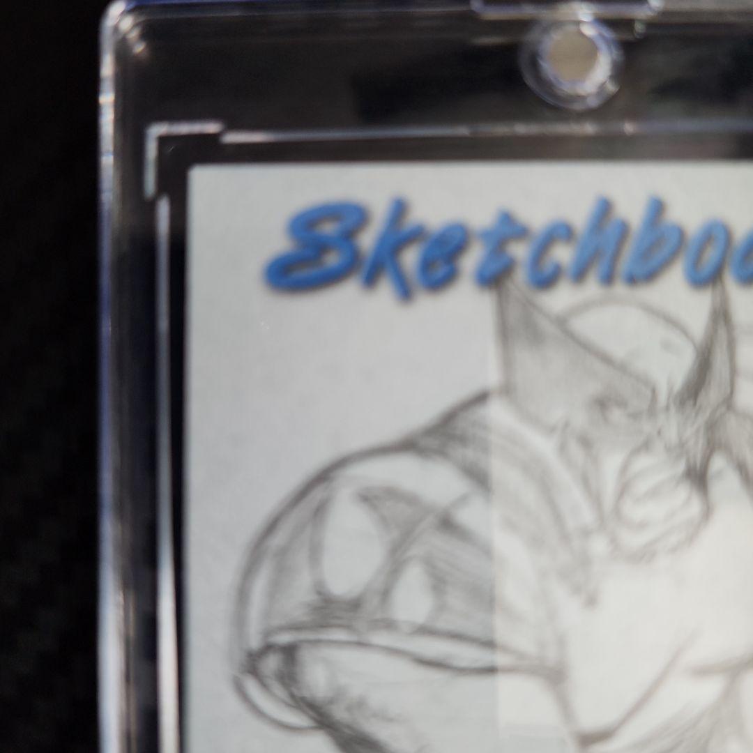 1998 skyBox Sketchboard blue ウルヴァリン 青 - メルカリ