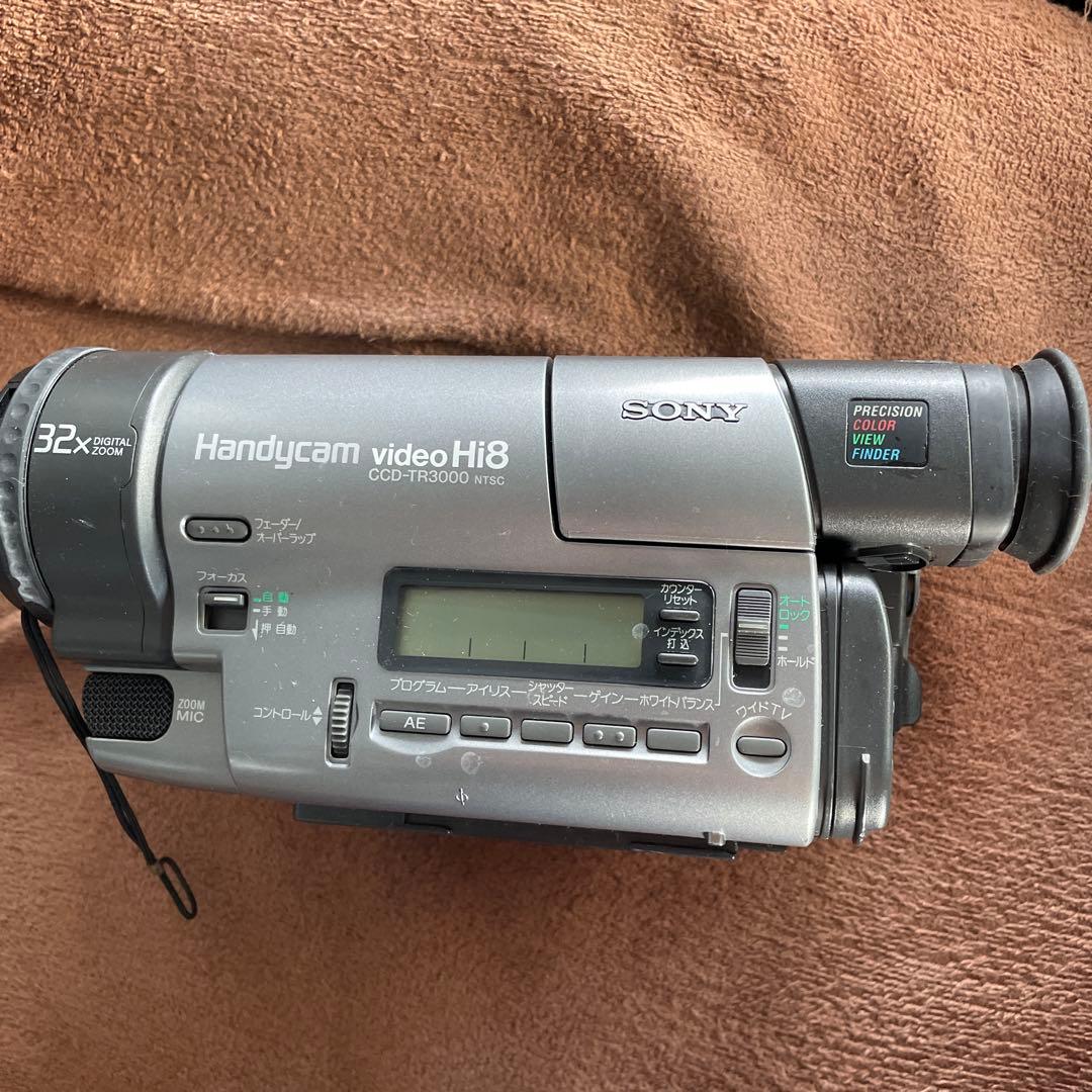 Sony Handycam CCD-TR3000 Hi8 ビデオカメラ - メルカリ