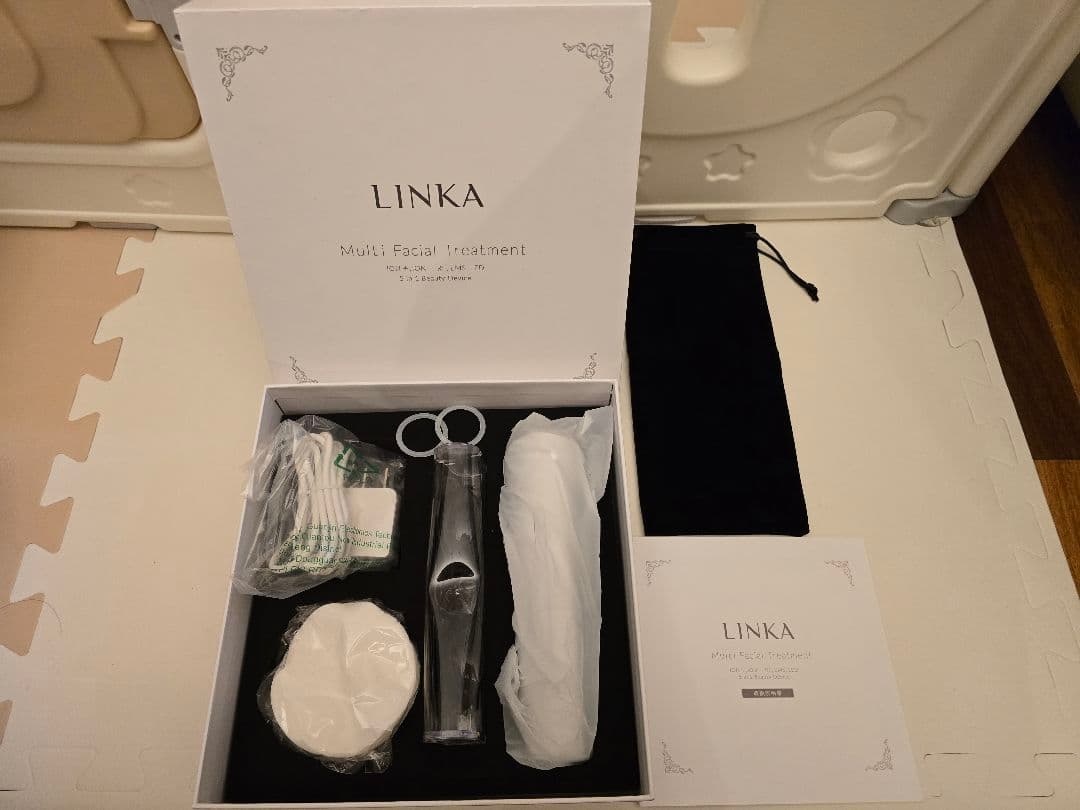新品 リンカ 美顔器 マルチフェイシャルトリートメント ラジオ波 EMS 光美容 LINKA マルチフェイシャルトリートメント（複合美顔器） リンカ 美顔器