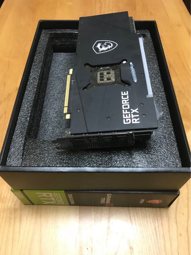 MSI GEFORCE RTX 3080 GAMING X TRIO 10G美品