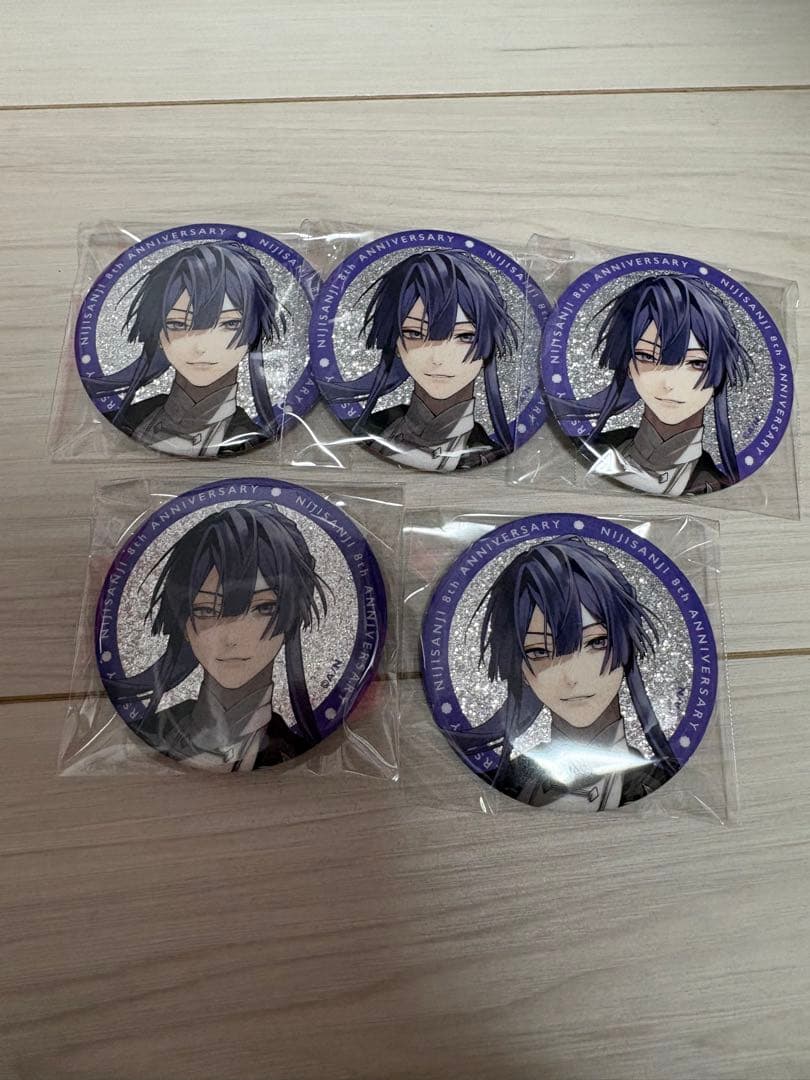 長尾景 8周年 Anniversary 缶バッジ 5個セット - メルカリ