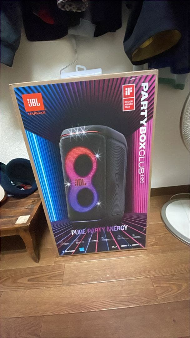 JBL PARTYBOX CLUB 120 新品未開封 ワイヤレススピーカー