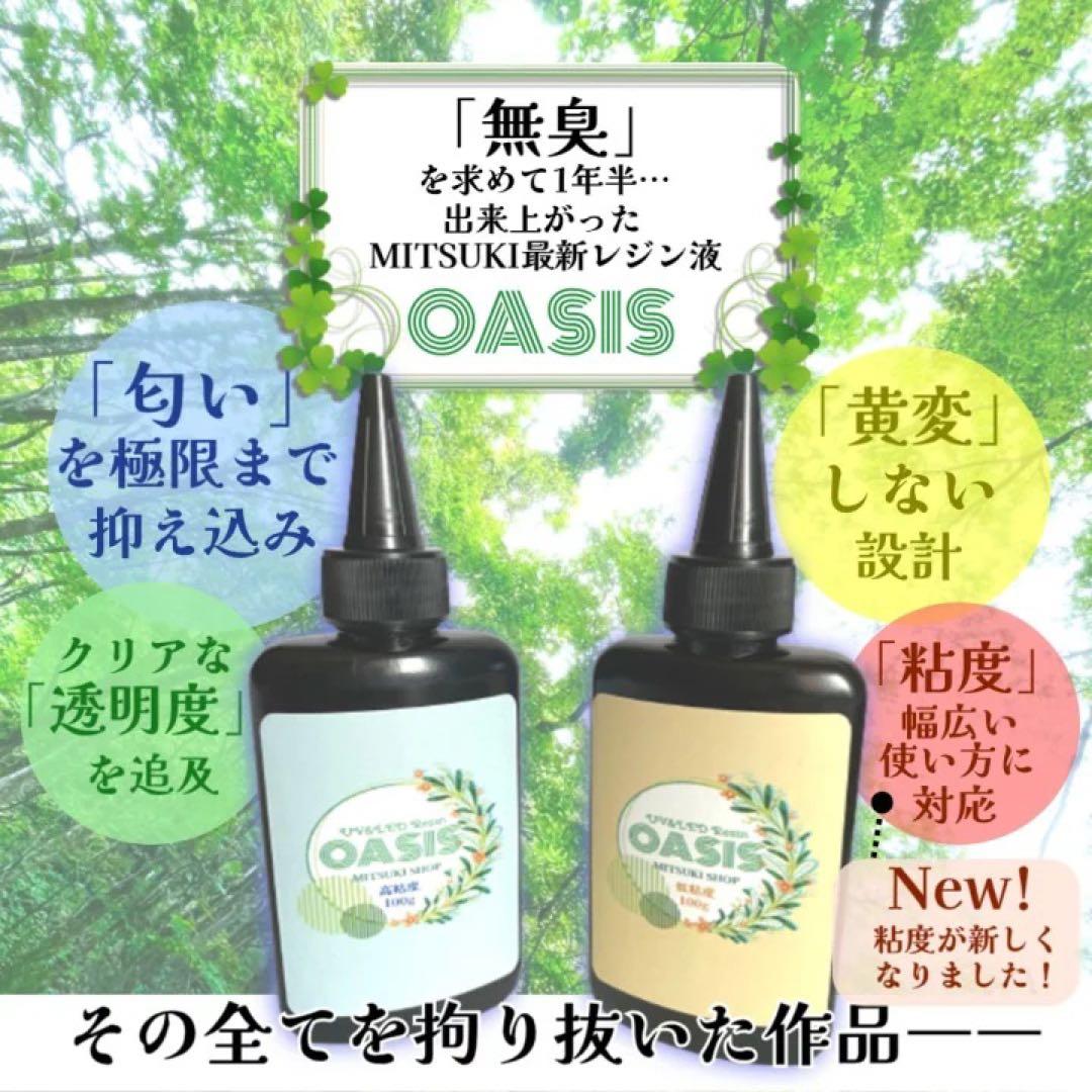 ୨୧RIION୨୧様 低粘度10本匂いタイプレジン オアシス100g