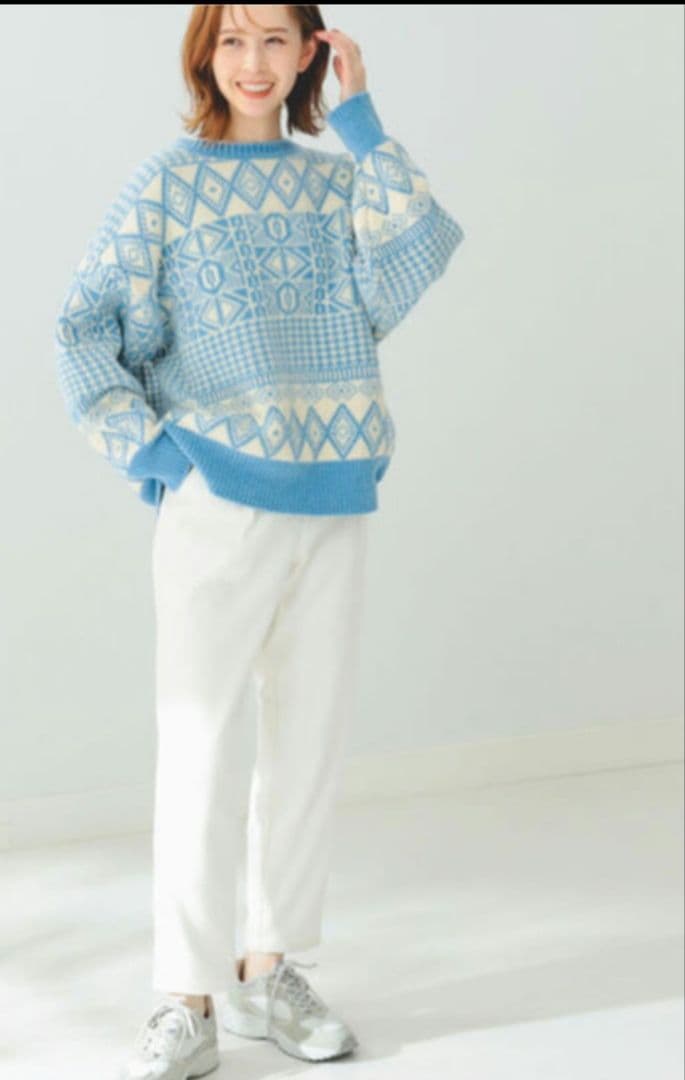 silent 川口春奈さん着用 ビーミングバイビームス モールジャガード