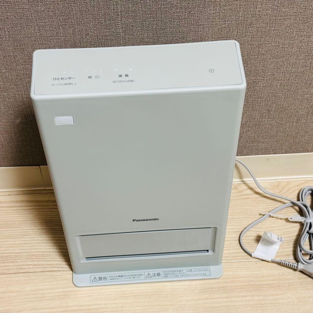 パナソニック セラミックファンヒーター セージグリーン DS-FZS1200-G
