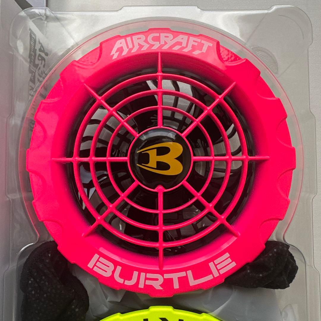 新品未使用 バートル ファン アシンメトリー イエロー　ピンク　AC371 ⑤