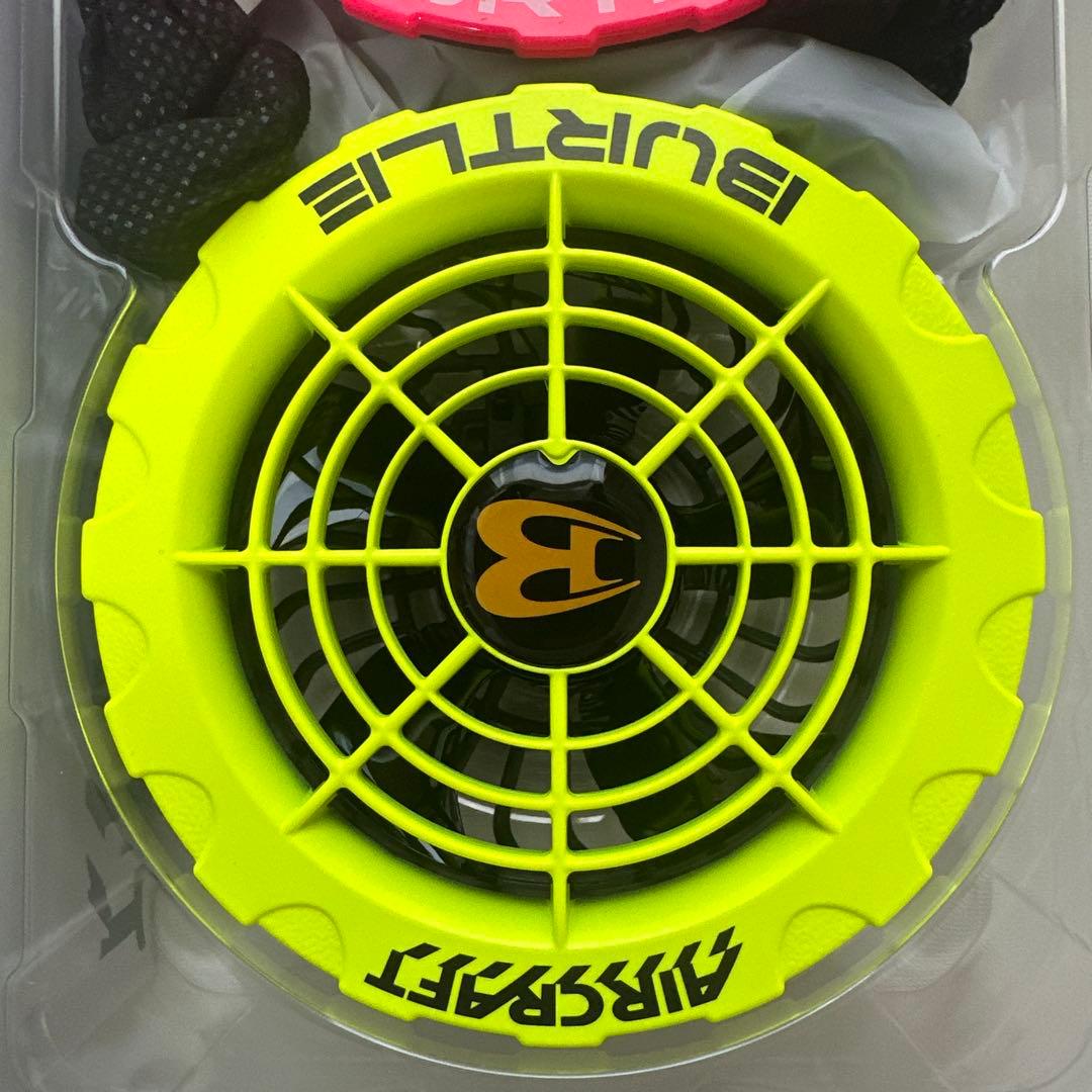 新品未使用 バートル ファン アシンメトリー イエロー　ピンク　AC371 ⑤