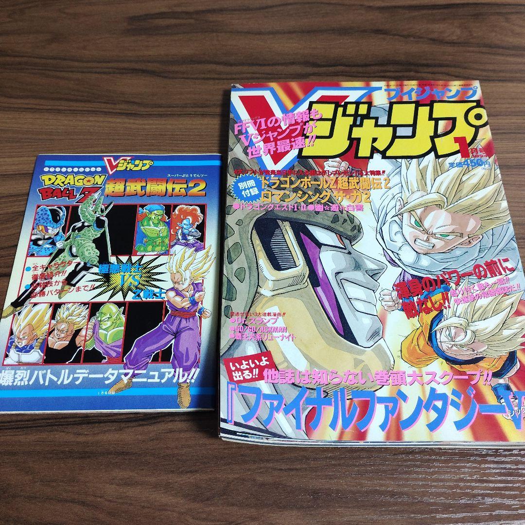 Vジャンプ 1994年1月号、3月号～12月号 11冊まとめ売り 付録あり