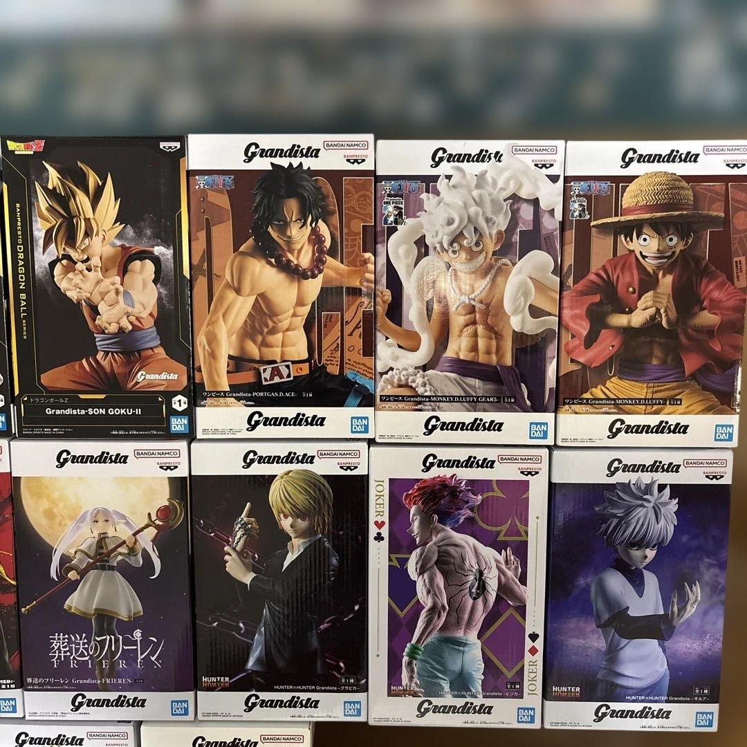 grandistaシリーズ ドラゴンボール、ワンピースその他まとめ売り 17点