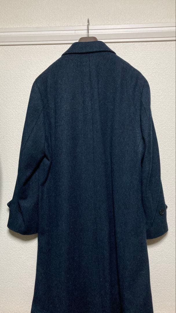 極美品】ユニクロ×JW ANDERSON チェスターコート 68ブルー M - メルカリ