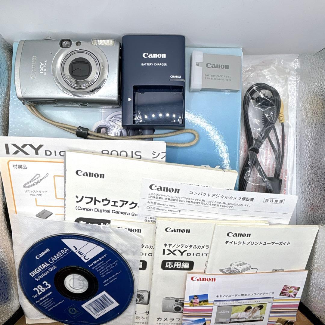Canon IXY DIGITAL 800 IS キャノン デジカメ コンデジ