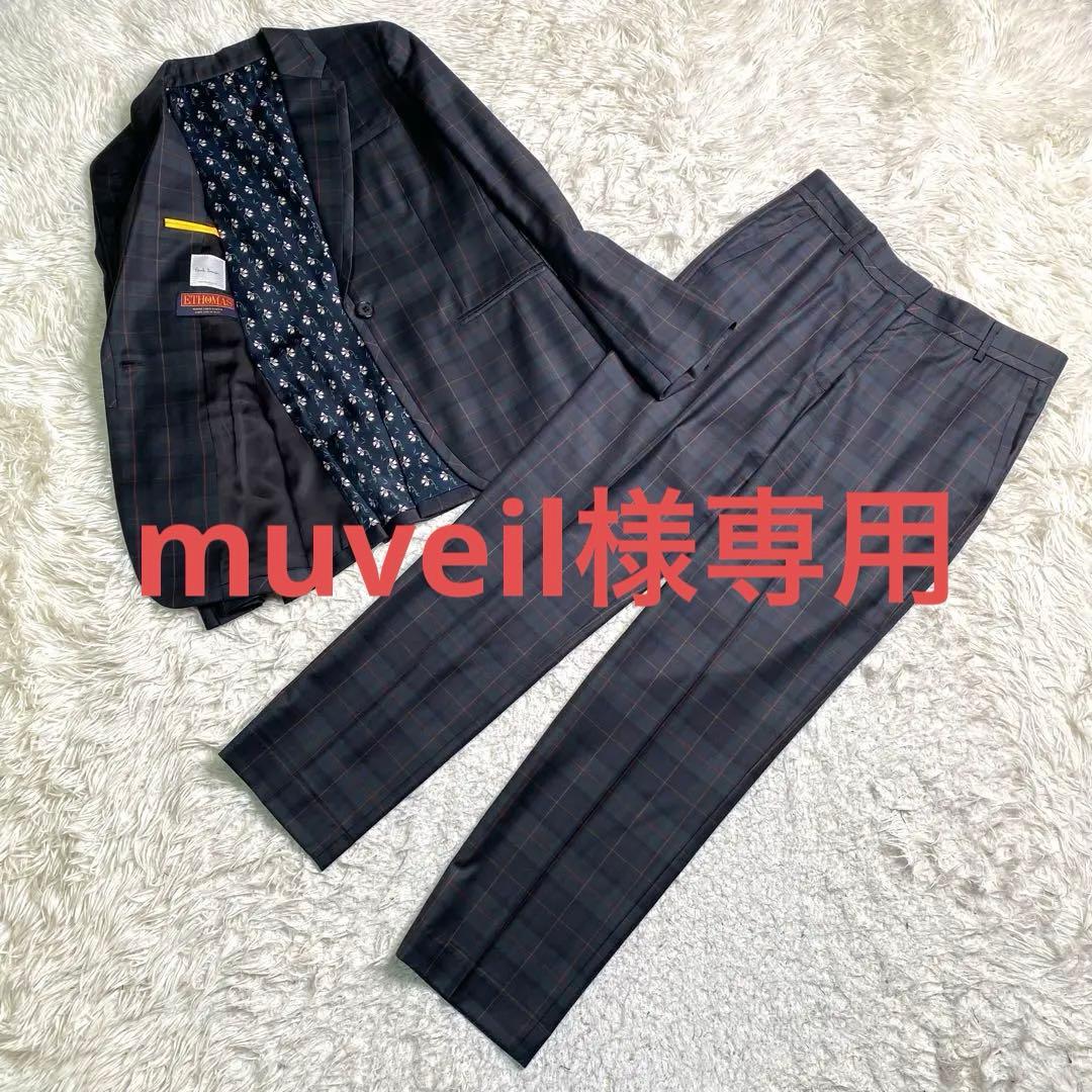 美品✨Paul smith 現行 スーツ セットアップ 花柄 ETHOMAS Paul Smith ポールスミス ボタニカル セットアップ スーツ 花柄 - メルカリ