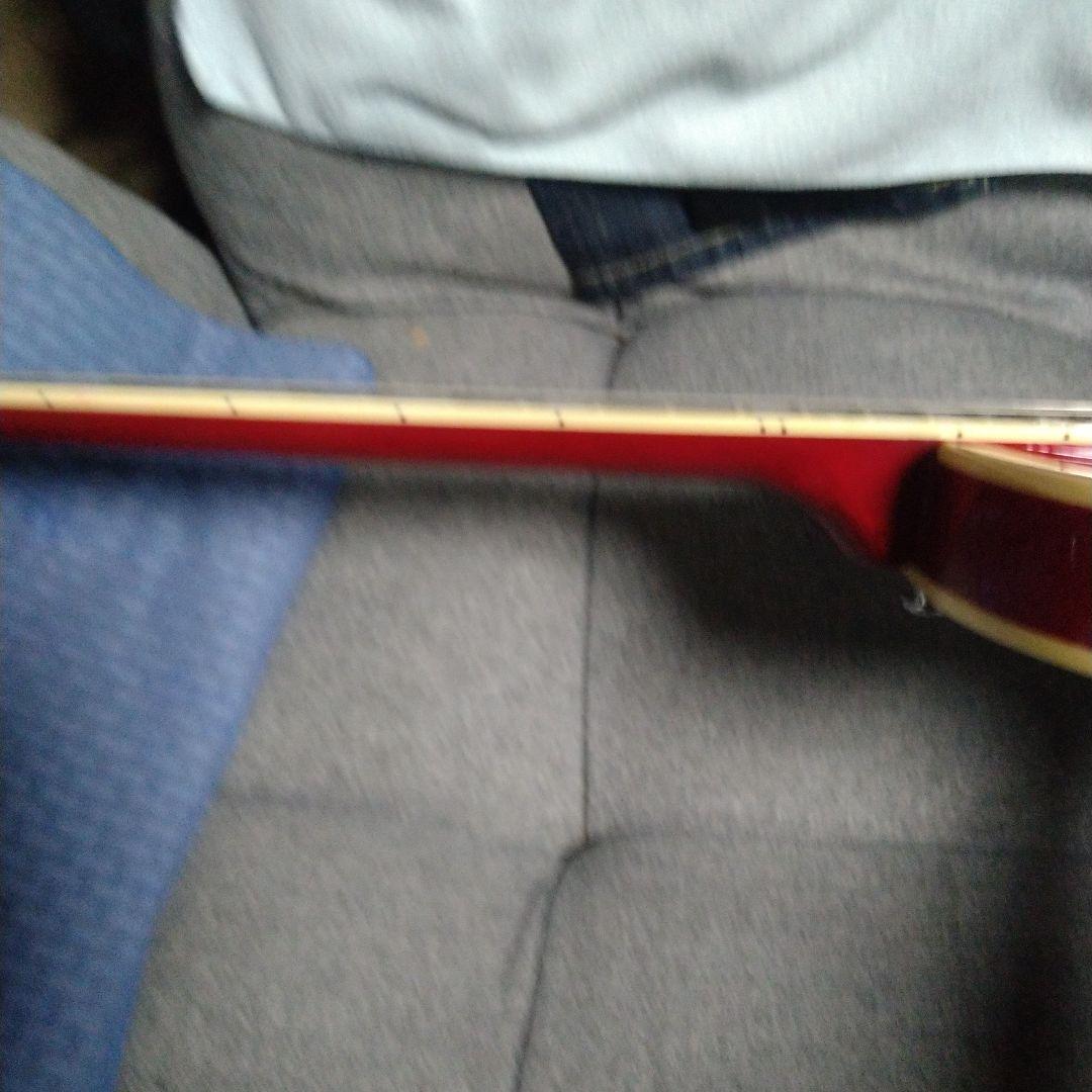 Grote セミアコースティックギター レッドの通販はau PAY マーケット