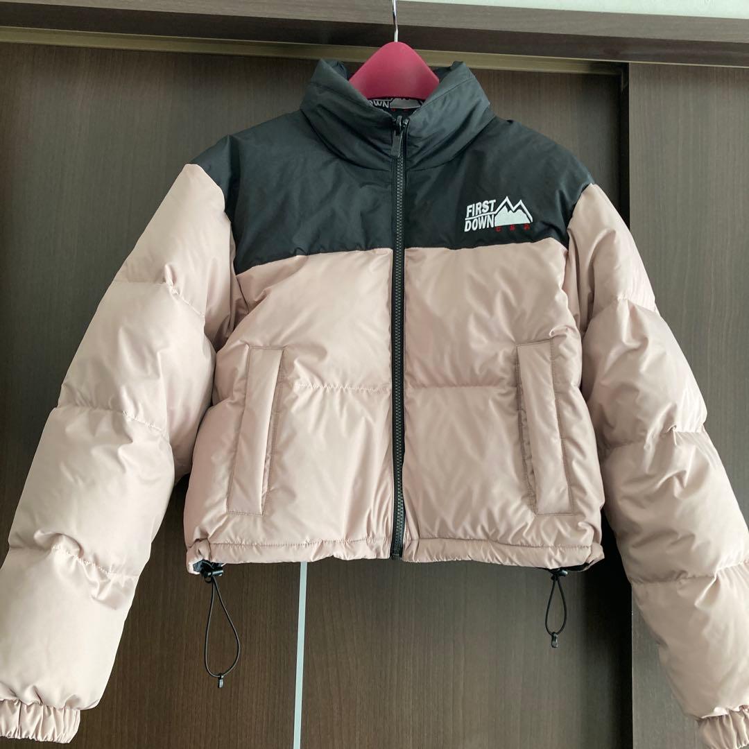 清野奈々着用！FIRST DOWNショートバブルダウンジャケット マイク