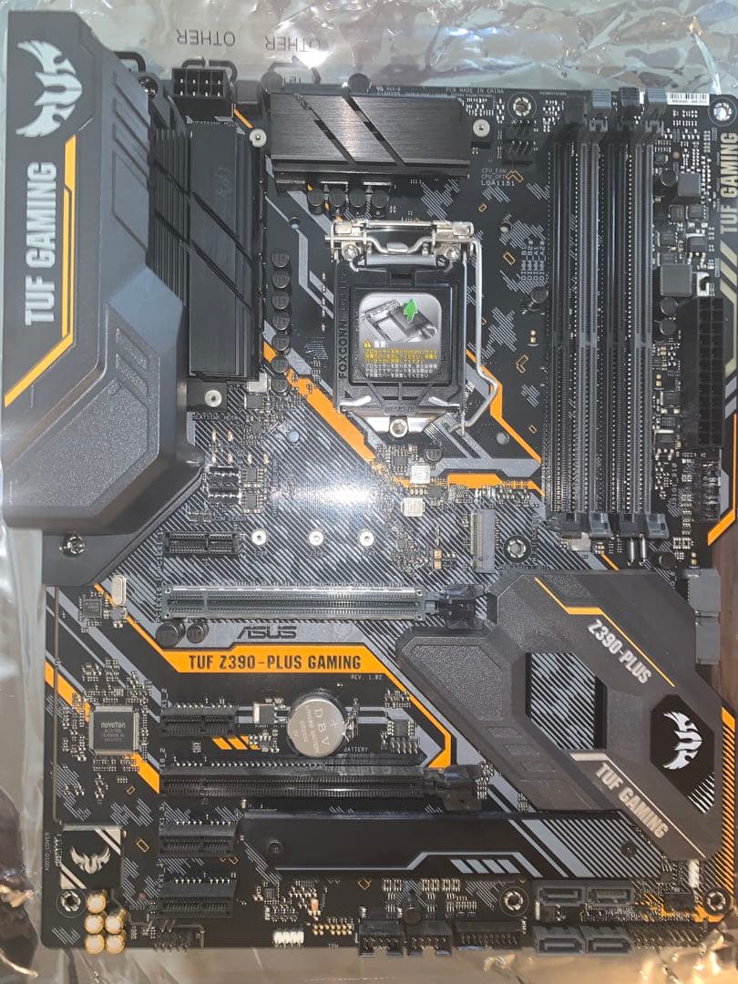 【箱付美品】Core i5 9600K & ASUS Z390 & 8GB2枚