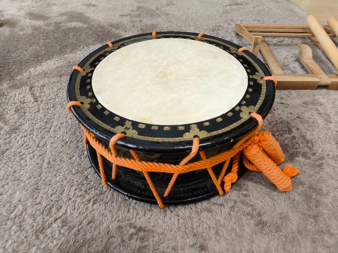 中古】浅野太鼓の締太鼓【楽器】