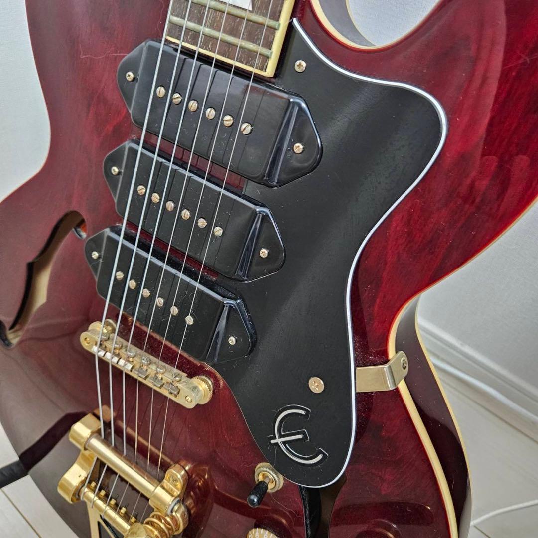 Epiphone Riviera Custom P93 （エピフォンケース付き） - メルカリ