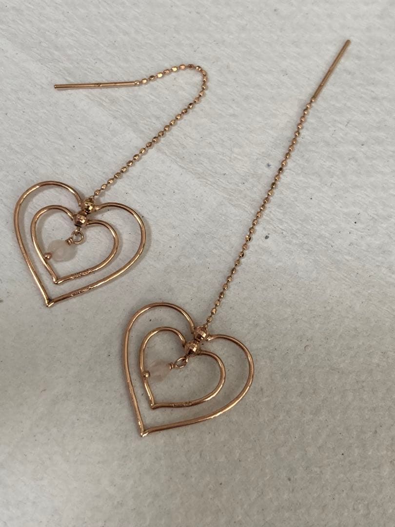 こ*も様 k10 4℃ アメリカンピアス　1.46g