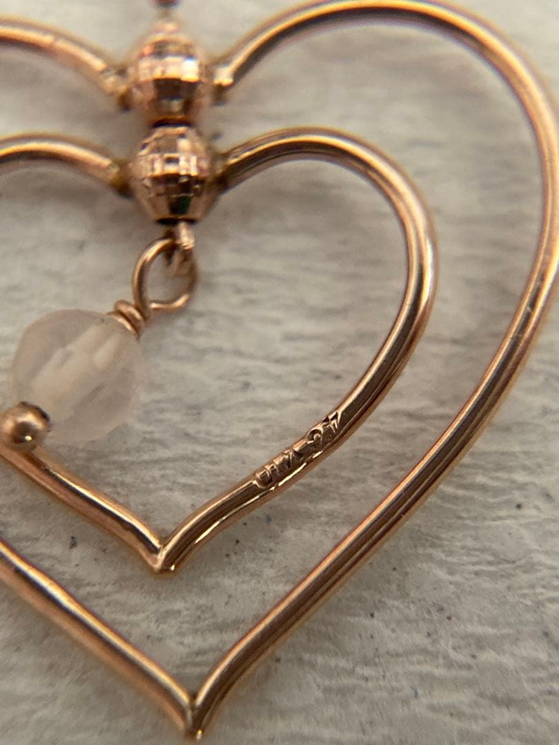 こ*も様 k10 4℃ アメリカンピアス　1.46g