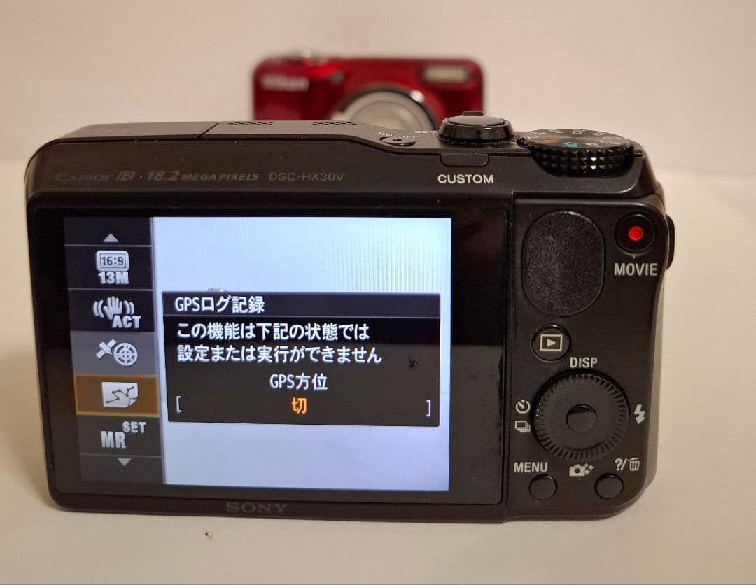 [美品] ソニー Cyber-Shot GPS WiFi DSC-HX30V