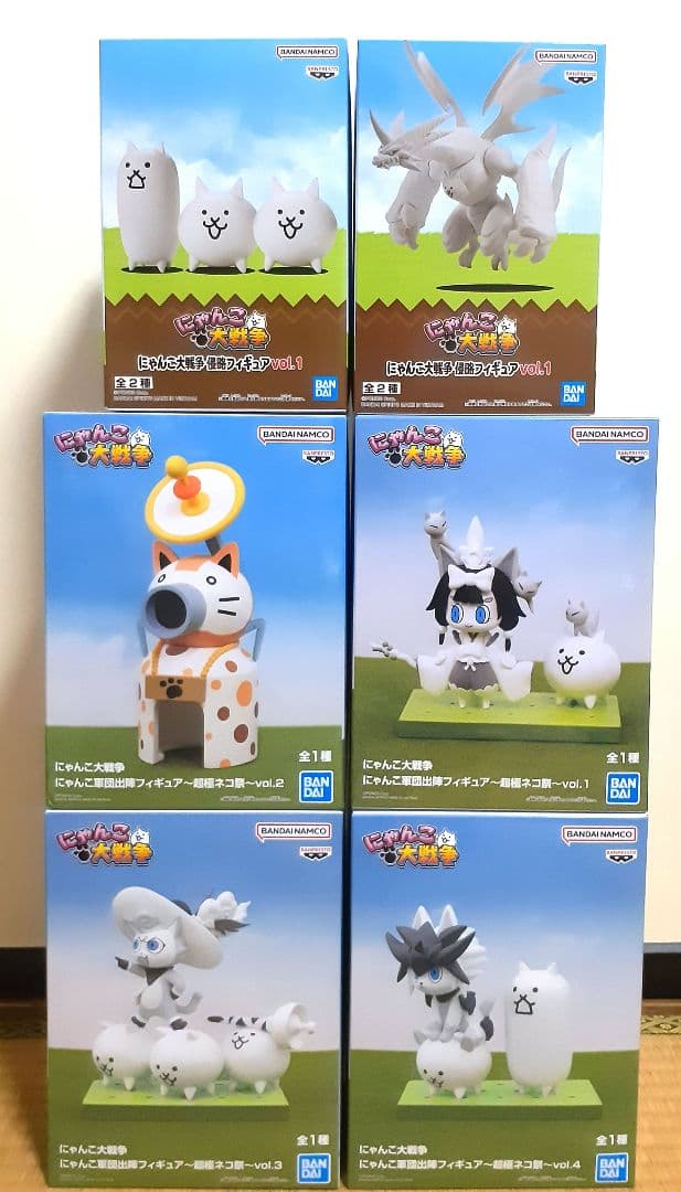 にゃんこ大戦争 フィギュア 6点セット 新品未開封 - メルカリ