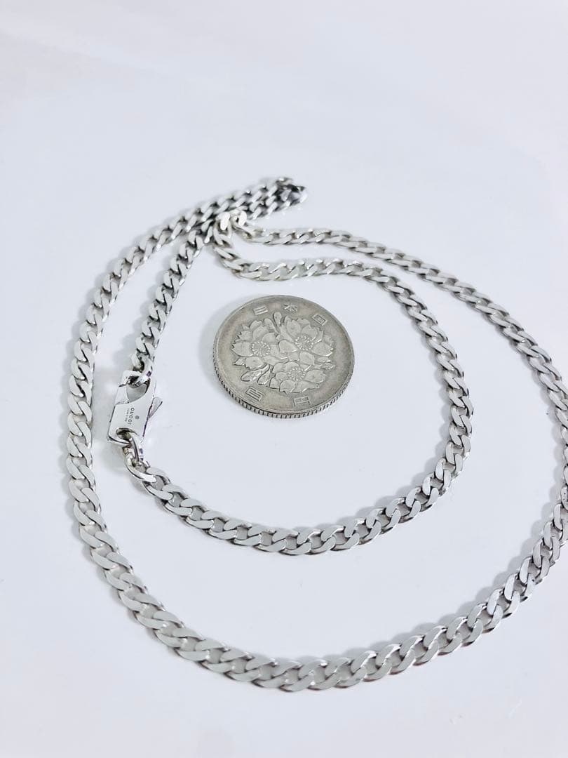 超美品】GUCCI 喜平チェーン ネックレス 男女兼用 SV925 3.7mm - メルカリ