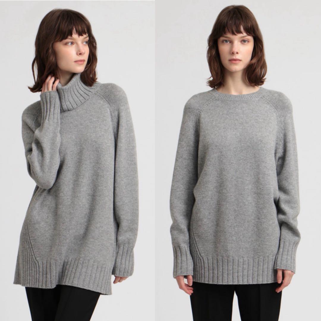 theory luxe 23AW完売 3WAY 取り外し可能 プルオーバーニット - メルカリ