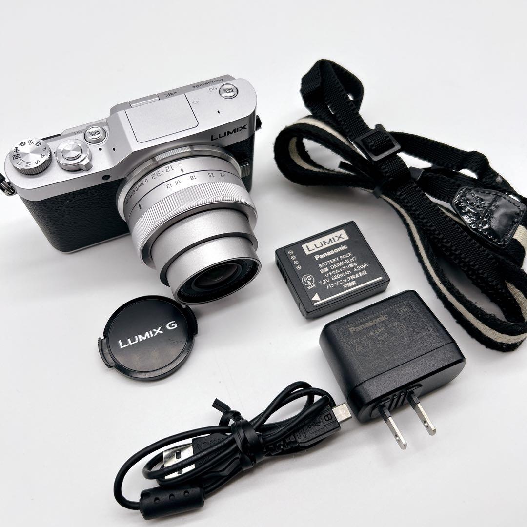 【美品】LUMIX DC-GF9W ブラック 4Kミラーレス一眼 Wi-Fi機能