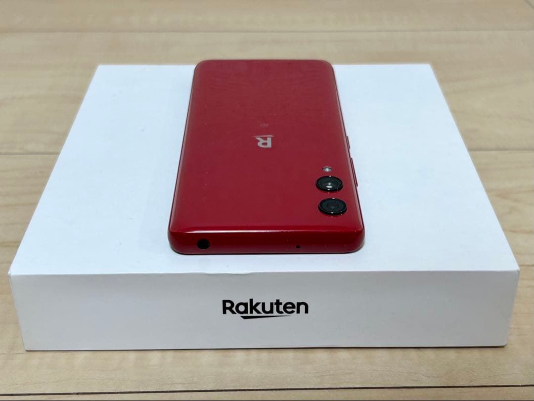 楽天ハンド Rakuten Hand P710 クリムゾンレッド ※コード欠品 - メルカリ