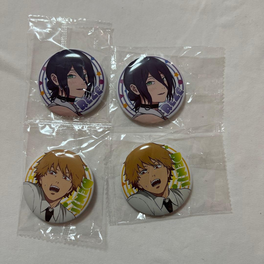 ジャンプフェスタ チェンソーマン ガチャガチャ 缶バッジ デンジ レゼ