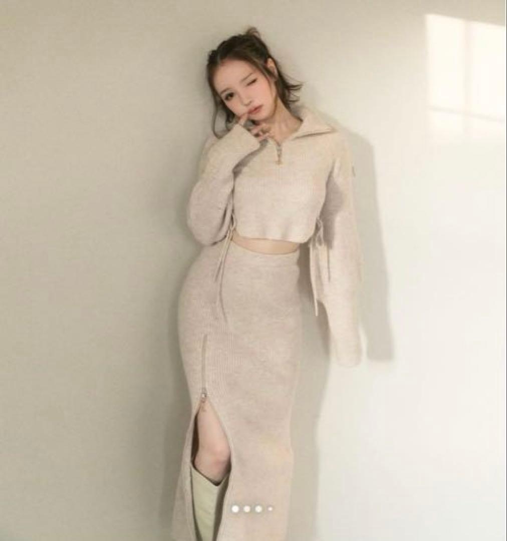 [正規品]andmary ミッシィニットスカート ANDMARY】ミッシィニットスカート