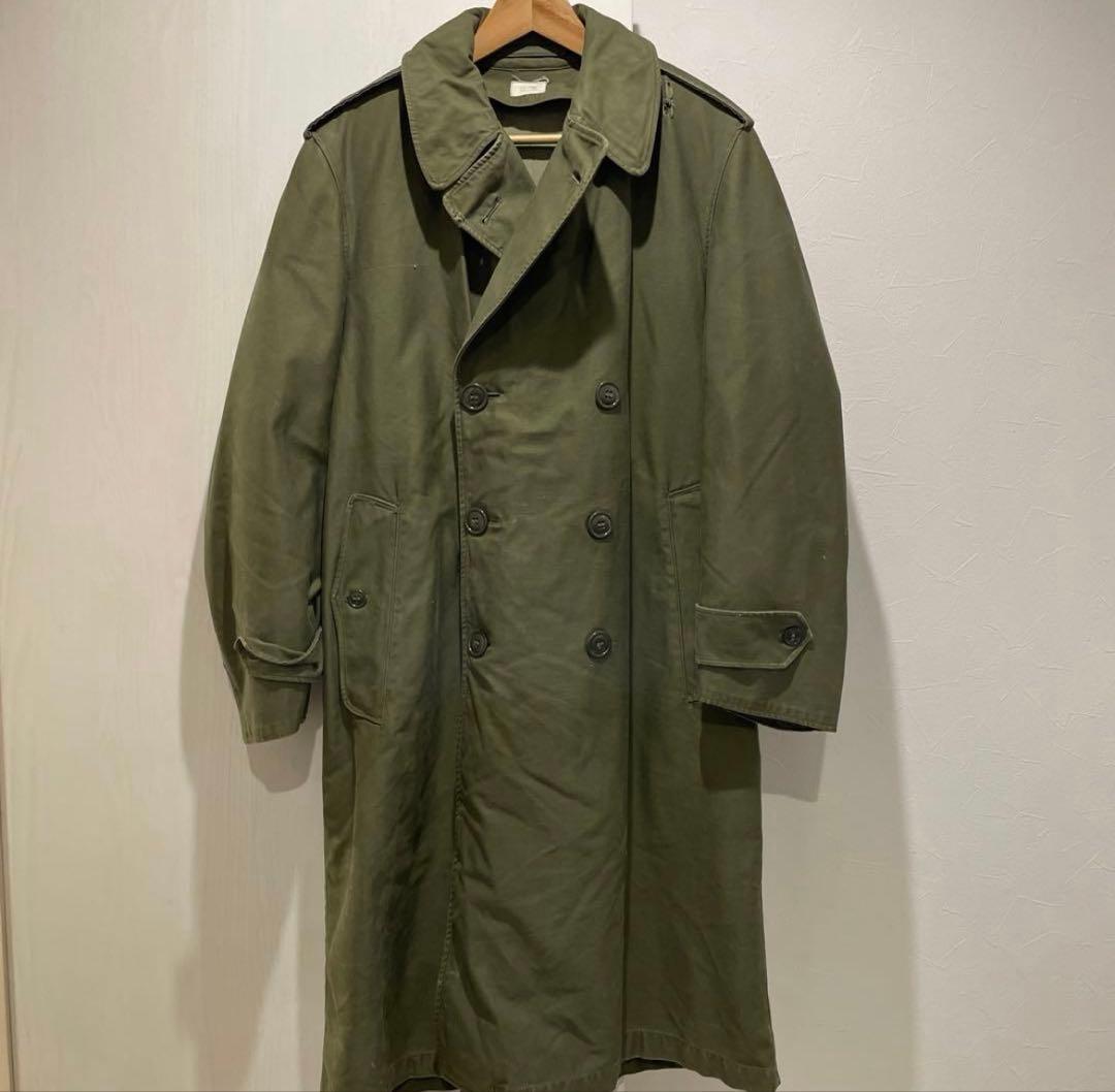 vintage 米軍 US ARMY 実物 60年代 M1950 オーバーコート - メルカリ