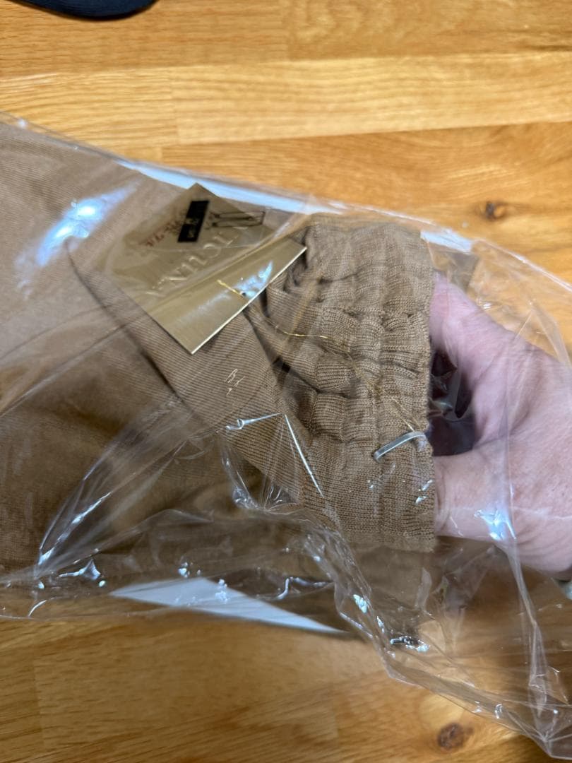 ゴム確認OK！　未使用　希少!ビキューナ　ニット肌着　上下セット