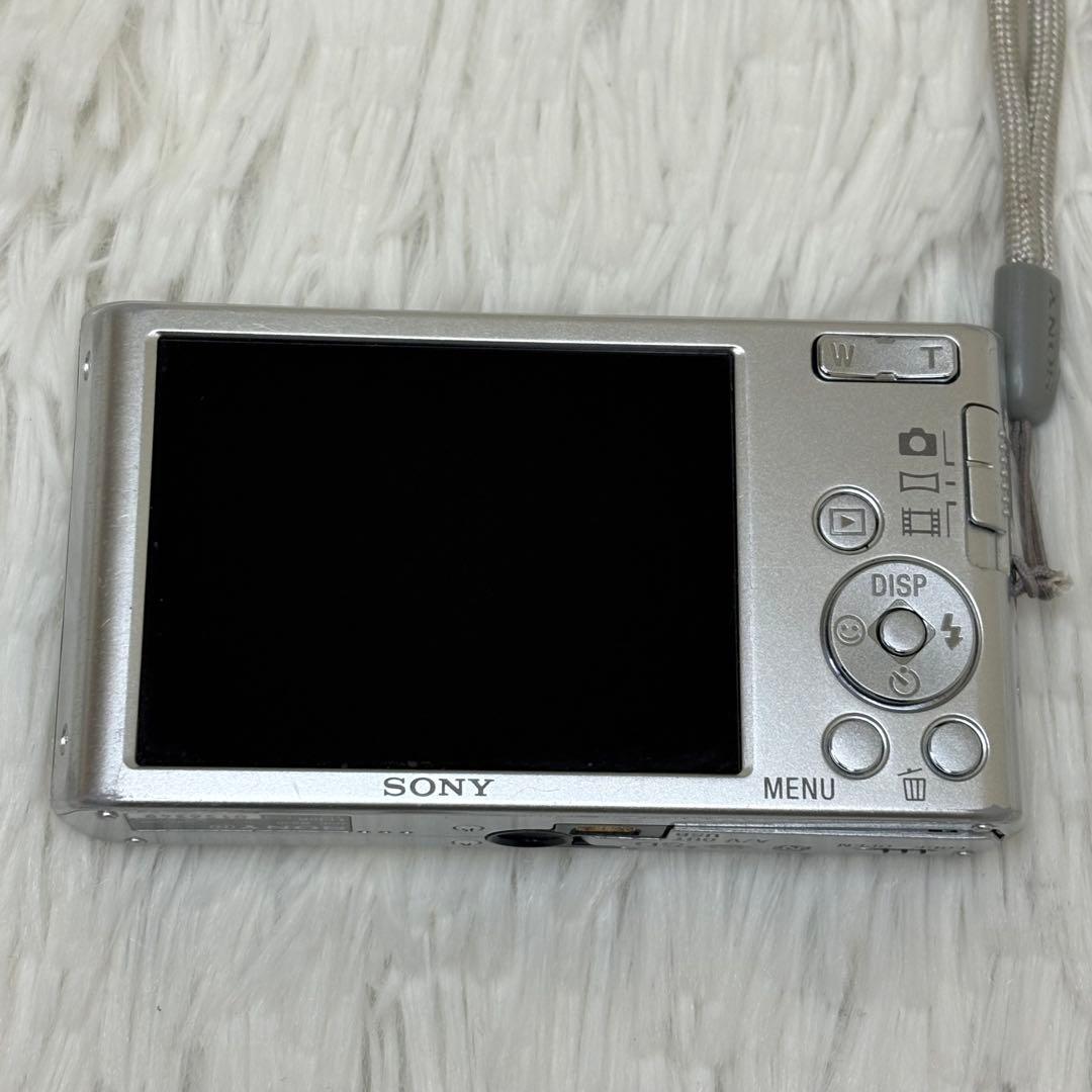 美品　SONY カメラ　DSC-W830 SDカード　シルバー　コンデジ　動作品