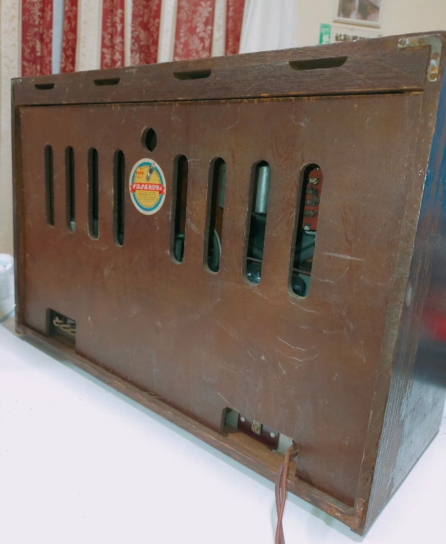 希少 ナショナル 真空管ラジオMAGNA SUPER BX-210 昭和レトロ