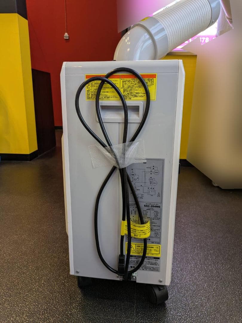 スポットクーラー ３台　SSA-Y25 　SAC-204NG　SAC-408NG
